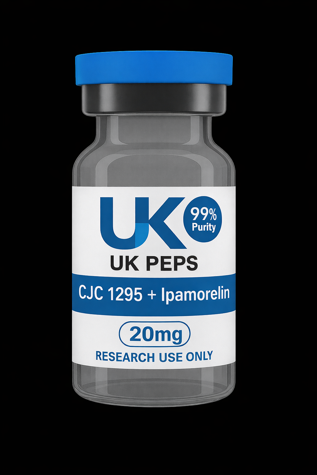 CJC no DAC + Ipa Blend (10mg + 10mg) - Research Use Only